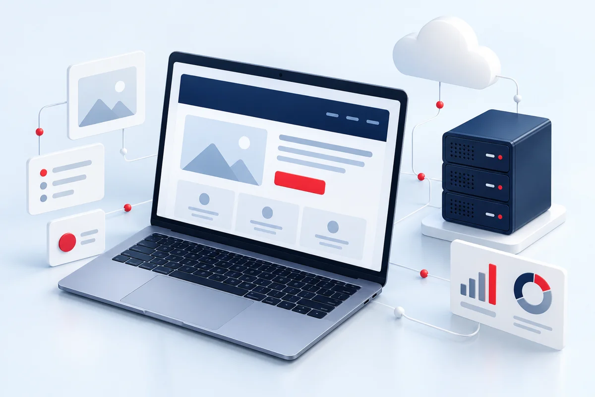 Website creation and cloud hosting